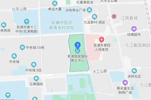 漳州家博会展馆漳州华阳体育馆地图